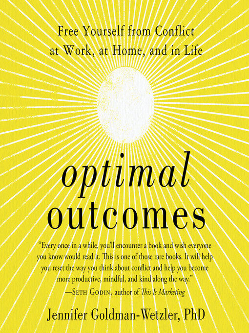 Title details for Optimal Outcomes by Jennifer Goldman-Wetzler - Available